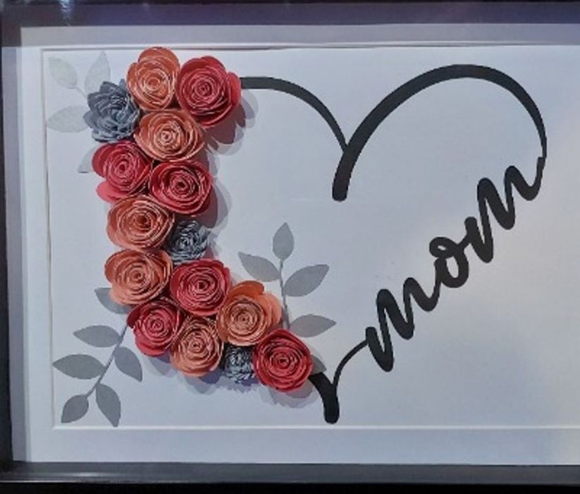 Shadow box  pentru mama