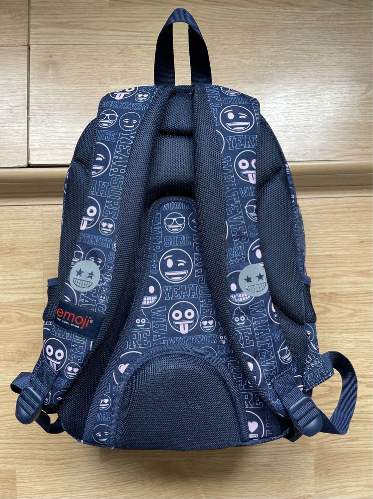 Rucsac de oras Emoji blue