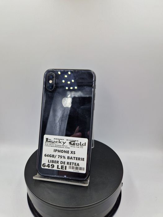 Iphone Xs 64GB / 75% BATERIE GARANTIE #47298