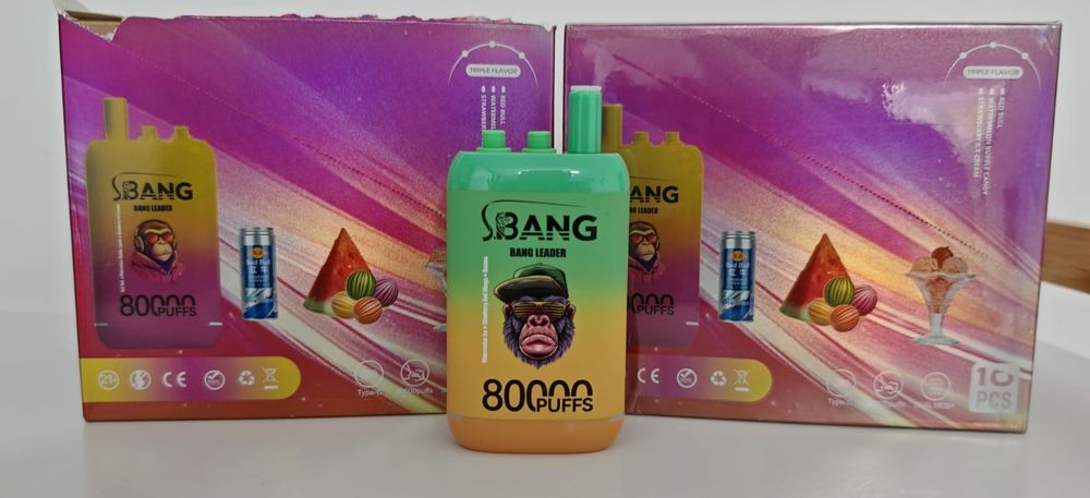 Vape 80.000 Puffs 3 Arome Reincarcabil