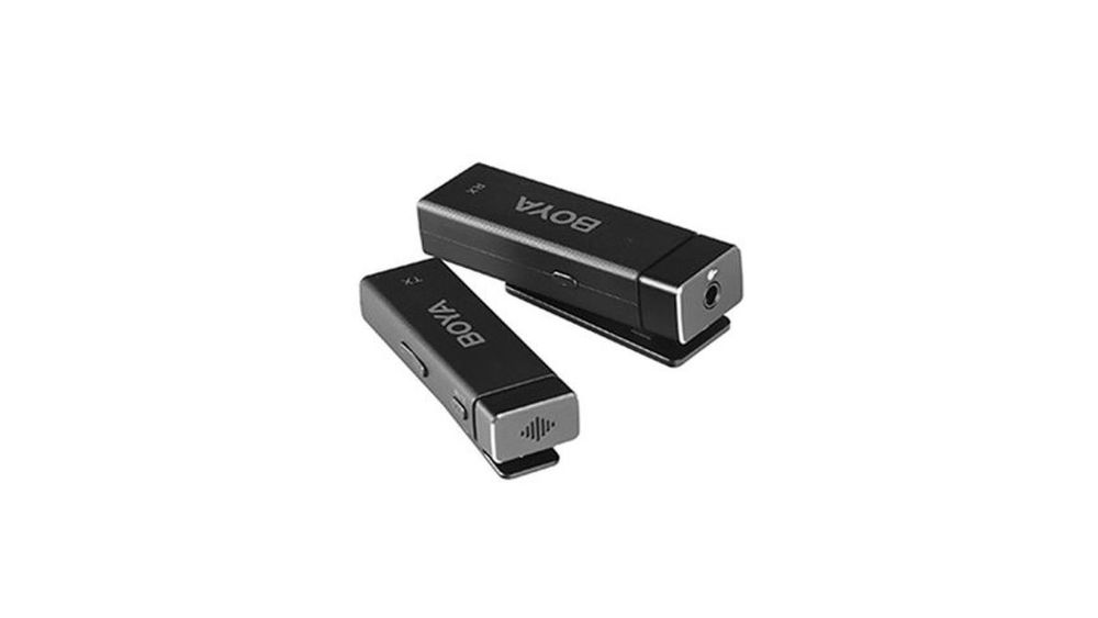 Sistem de microfon wireless Boya - BY-W4, negru