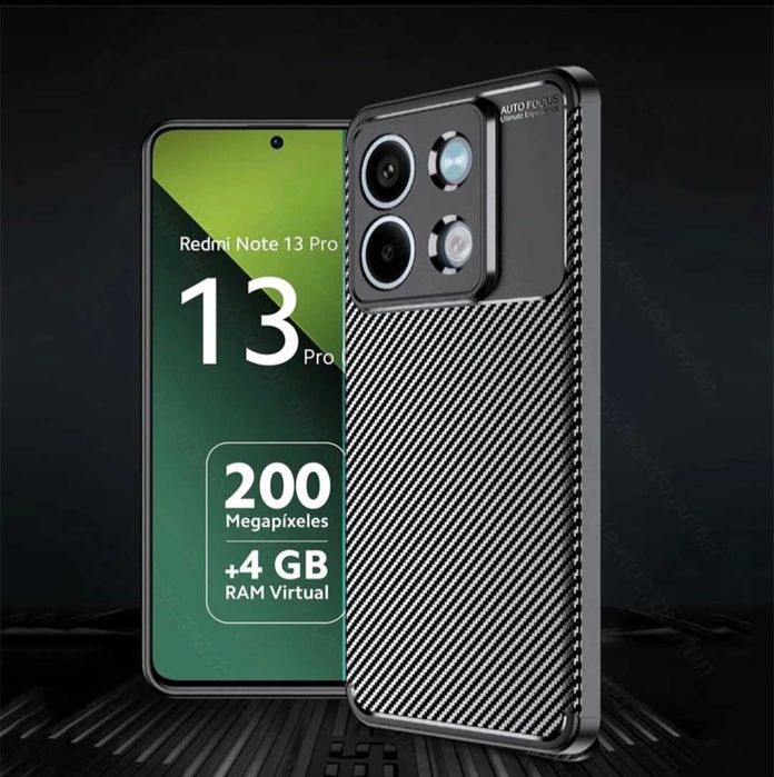 Husa Silicon Xiaomi Redmi Note 13 4G /5G / Model Carbon