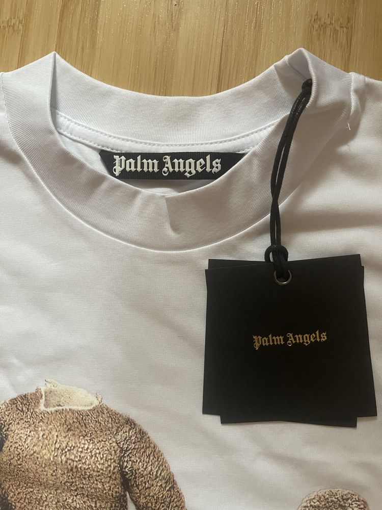 Vand tricou palm angels alb marimea M NOU