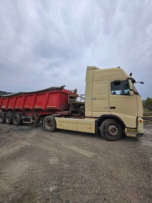 Vand ansamblu VOLVO FH480  Semiremorca bascula Schmitz coaste 27cubi