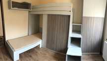 Mobilier camera copii cu 2 paturi supraetajate