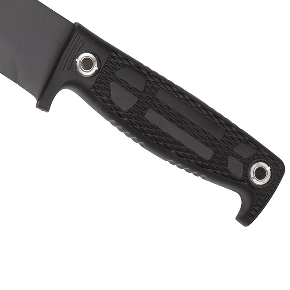 Maceta vanatoare IdeallStore®, Black Bite, 49 cm, negru, teaca inclusa