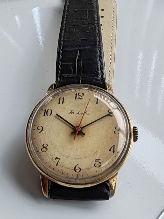 Ceas Raketa Mecanic URSS Funcționează excelent!
