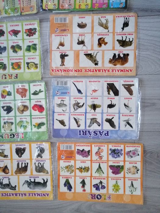 Super fise educative invatare litere alfabet numere animale anotimpuri