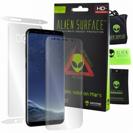 Folie Alien Surface HD,Samsung GALAXY S8,protectie ecran,spate,lateral