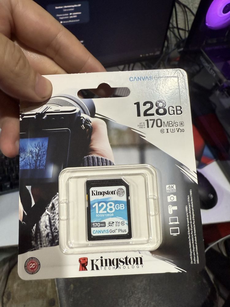 Kingston v30 128gb 64gb 128gb v60 4k fleshka флешка 128 Sd карты Card
