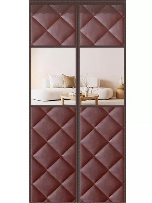 Eshik uchun sovuqdan himoyalovchi parda