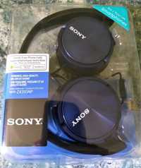 Casti on-ear stereo hands-free SONY MDR-ZX310AP albastru(noi-sigilate)