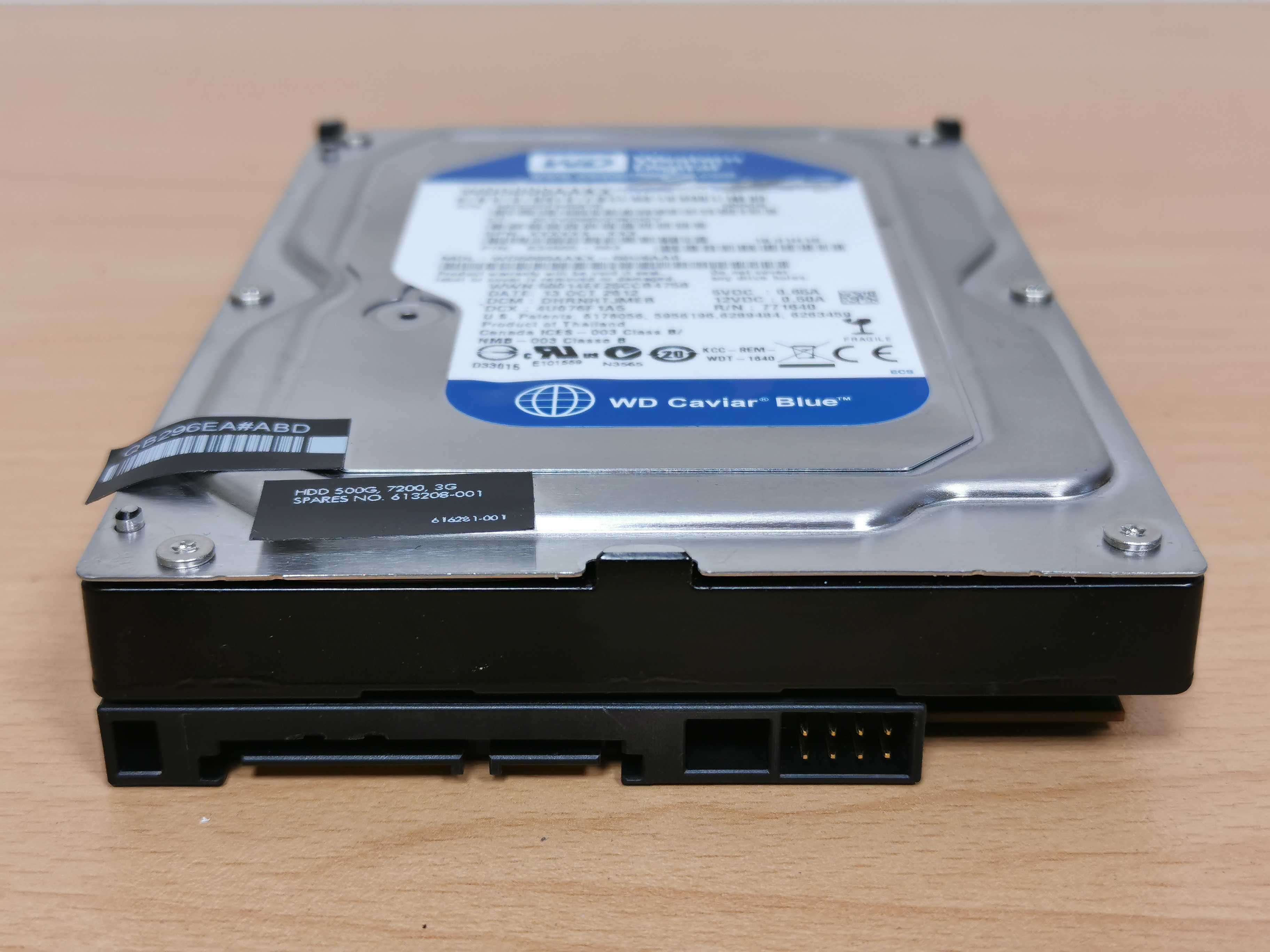 Western Digital Blue 500GB хард диск за стационарен компютър 3.5 инчов