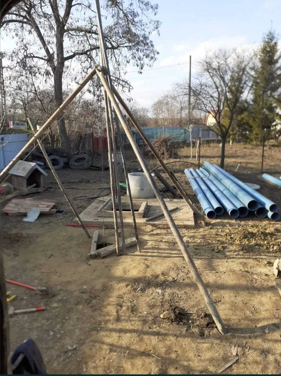 Foraje puțuri apa