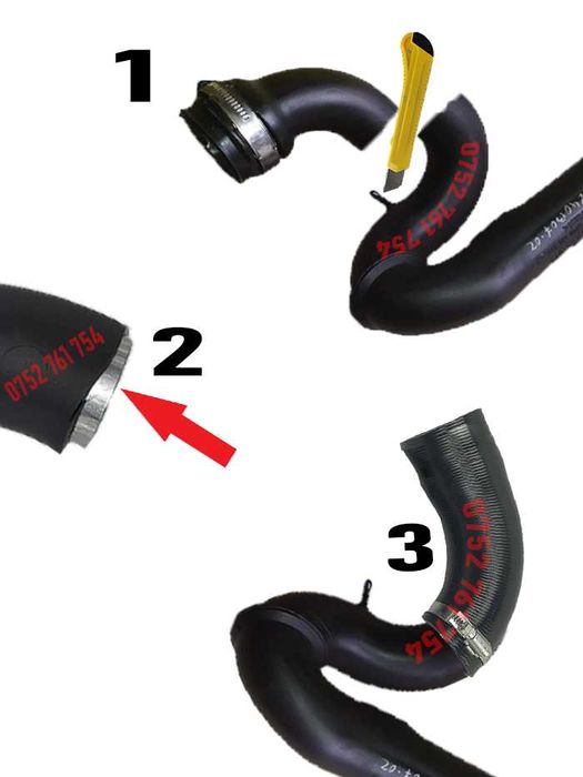 8200540493 Furtun Intercooler Renault Espace 2.0 DCI