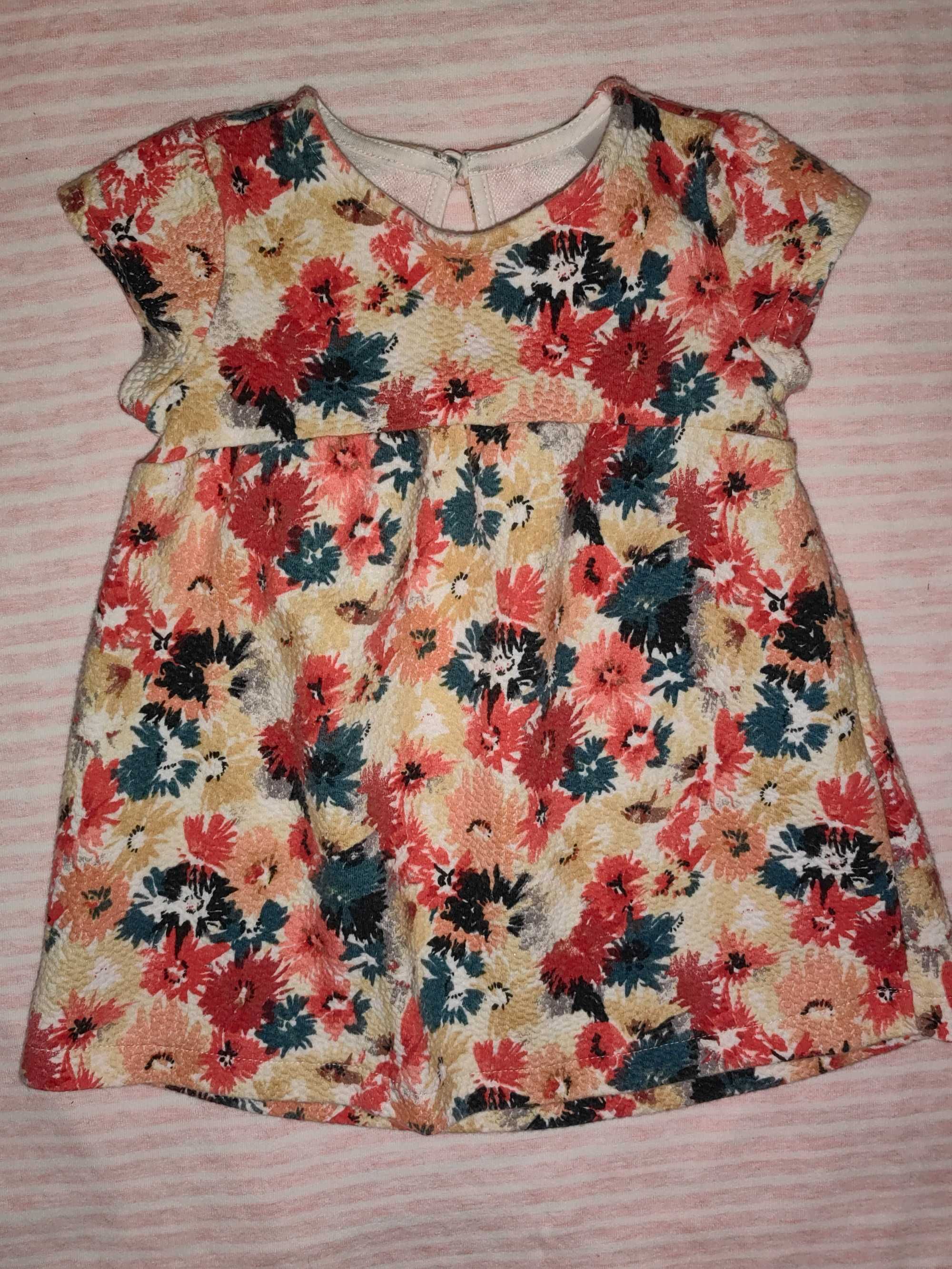 Дрехи летни рокли за бебе р-р 68-74 (6-9м.) Zara, H&M, Waikiki