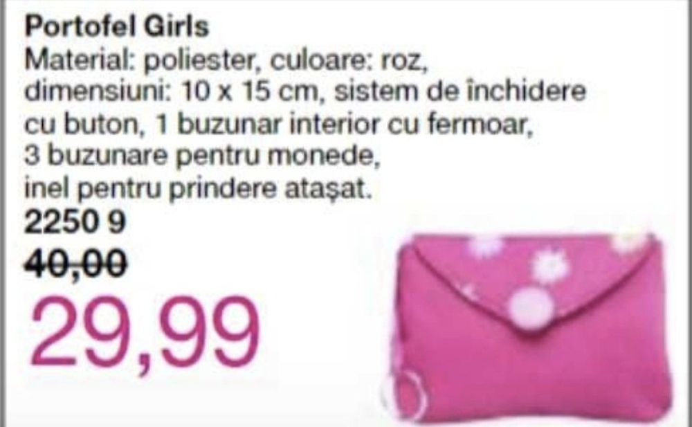 Portofel pentru copii Flower Power