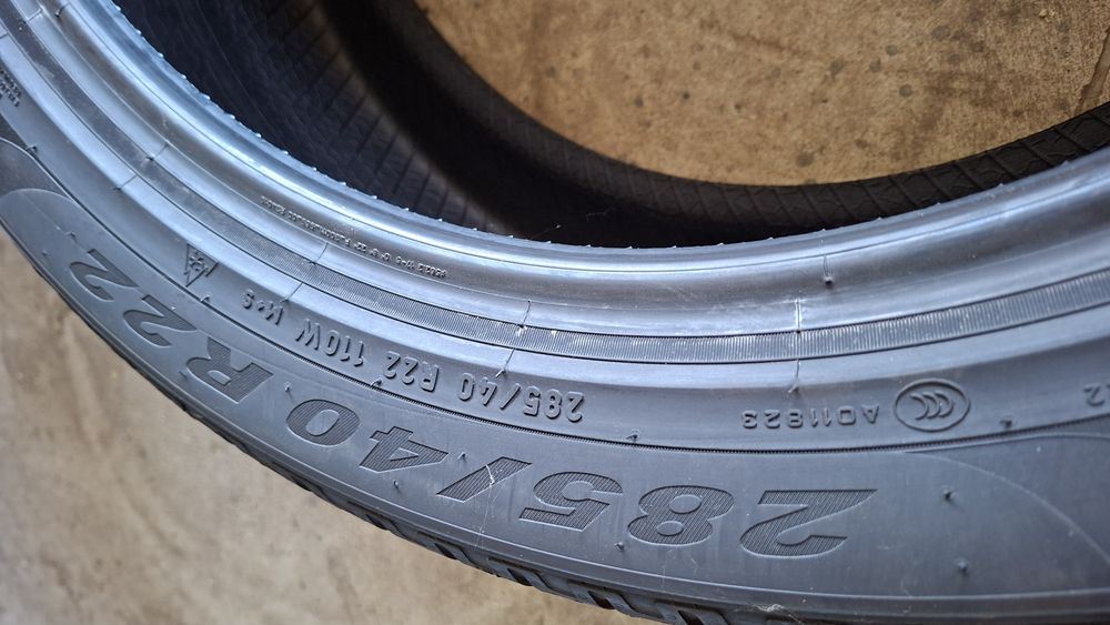 1buc NOU 285 40 R22 Pirelli iarna M+S cauciuc anvelopams 22
