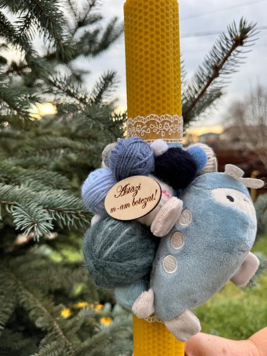 Vand/Confectionez lumanari pentru botez(diferite modele)