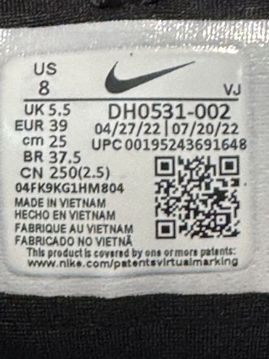 Маратонки NIKE FURYOSA .Номер 39