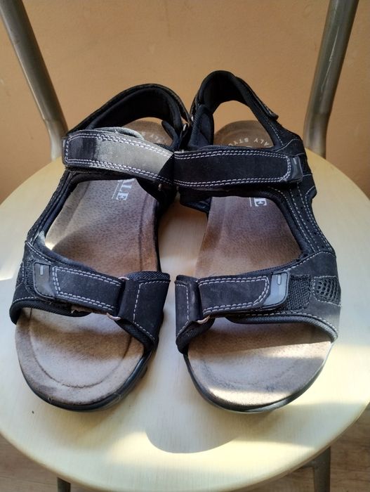 Оригинални ест. кожени чехли Tex Man и спортни сандали