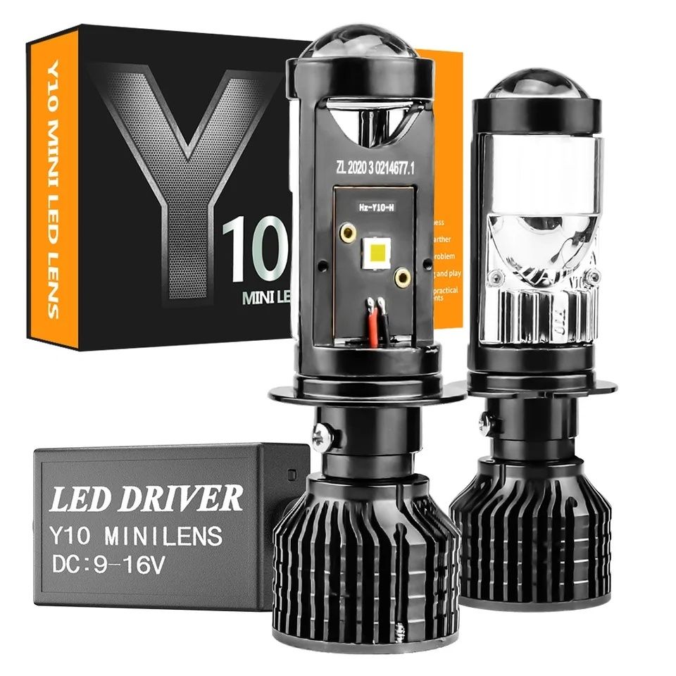 Kit Led H4 H7 H11 Cu Lupa  ( Bi-Led ) Canbus
