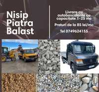 Nisip Piatra Balast