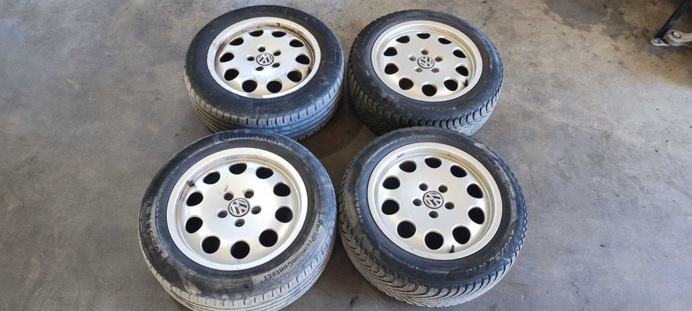 Jante aliaj 16 volkswagen vw passat b6 sedan cu anvelope 205/55/16