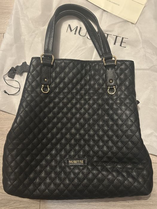 Geanta piele naturala Musette