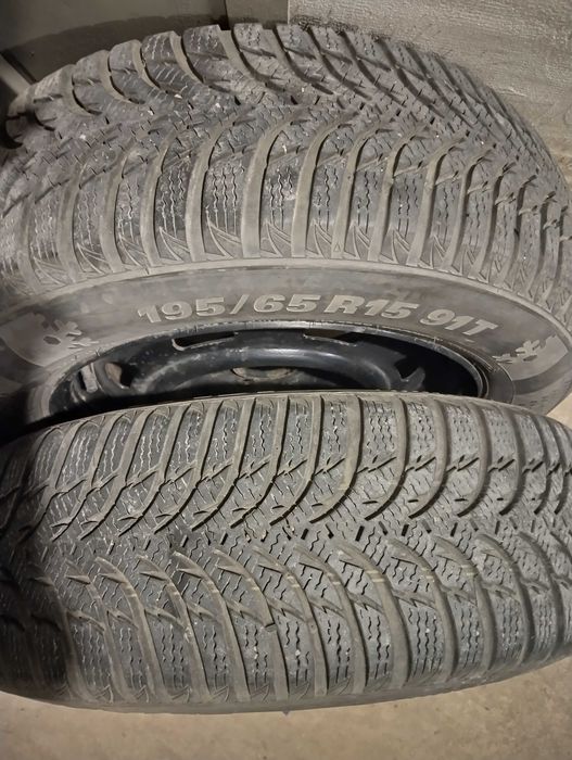 Джанти със зимни гуми Firestone и Kumho 195/65/15