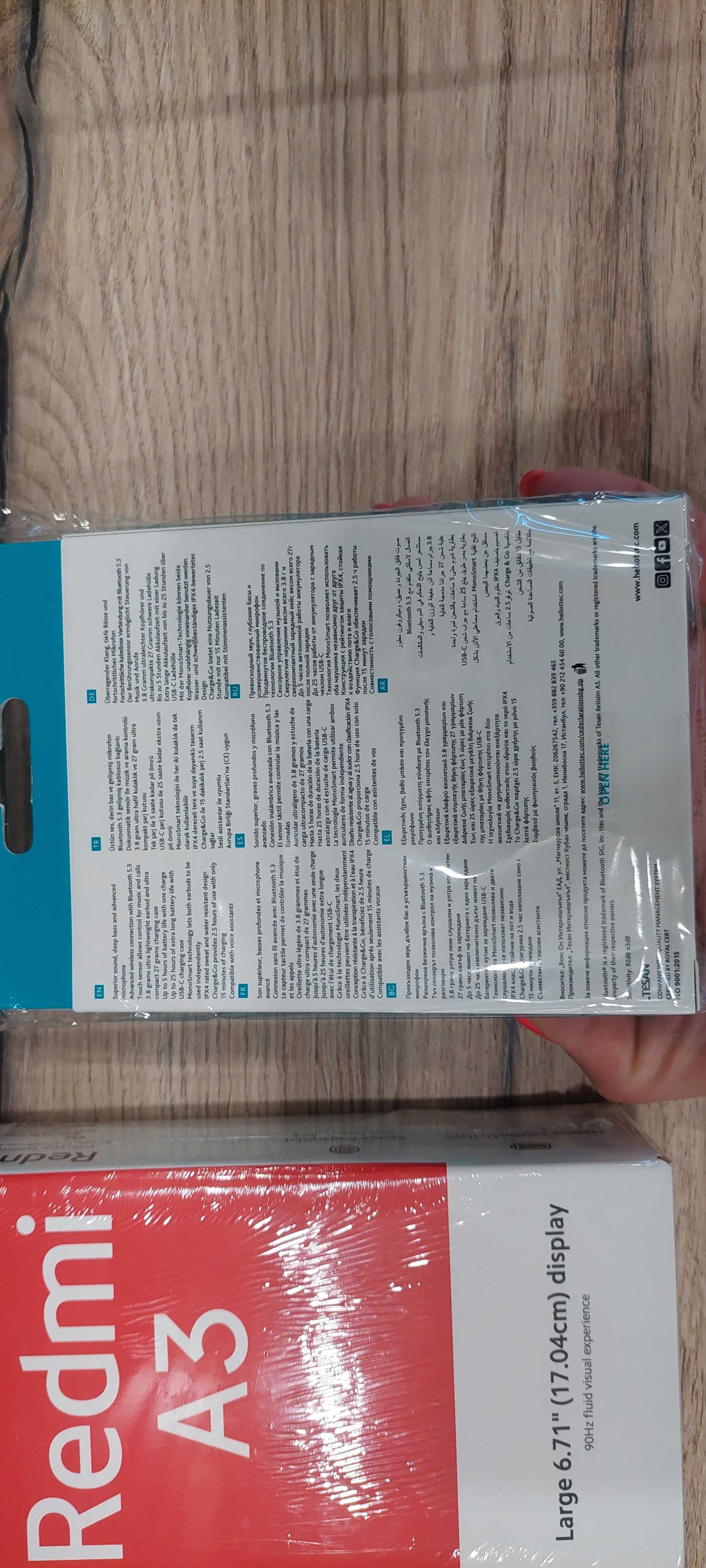 Продавам чисто нови  слушалки Ttec Mode