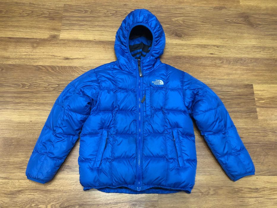 The North Face  пухено детско яке две лица 7-8г.