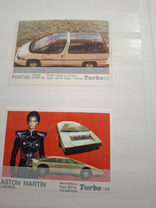 Tichete turbo colecție stare impecabila