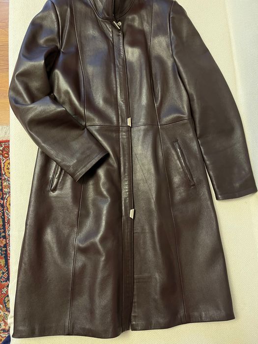 Vand pardesiu piele naturala