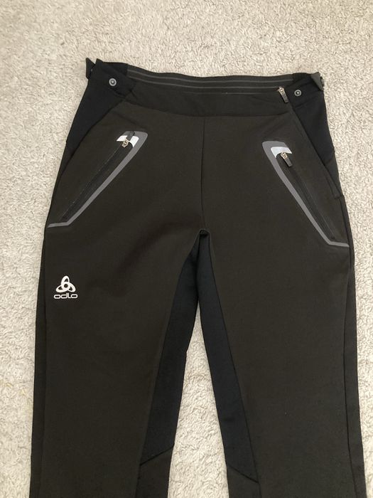 Pantaloni Odlo S-M dama softshell elastici tura alpinism