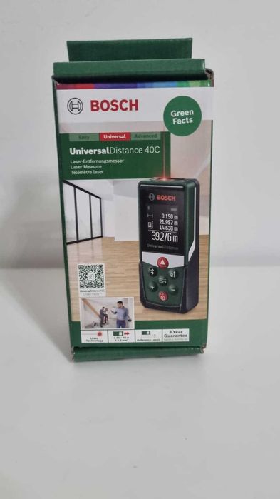 Bosch - UniversalDistance 40C - Telemetru laser, 40 m, +/-2 mm/m