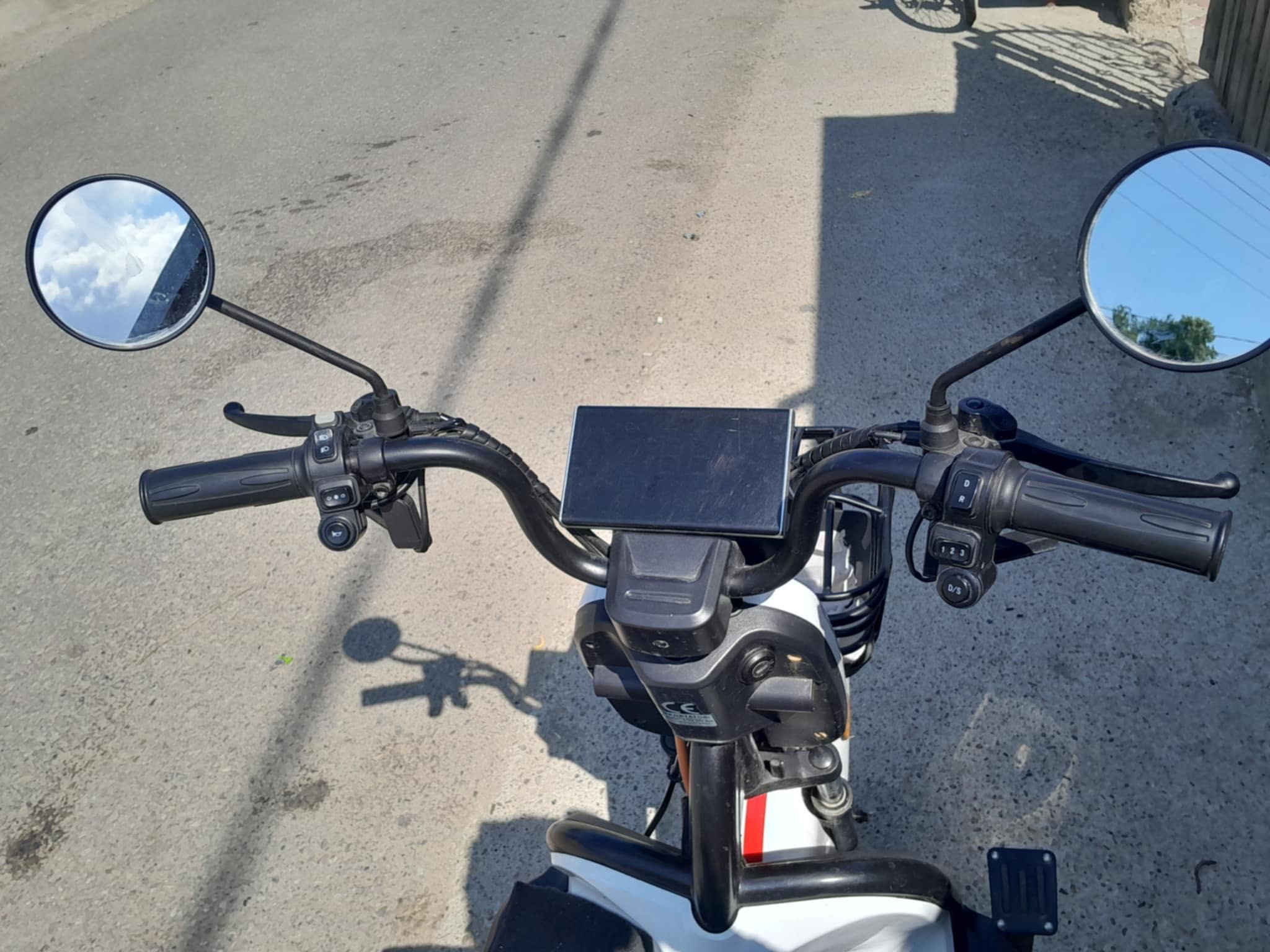 Triciclu electric RDB GS-Klass Alb fara permis, 1000W, 25 km/h