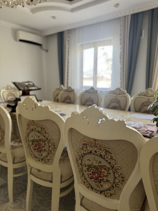 Стол со стульями королевский, Мебель, для гостевой