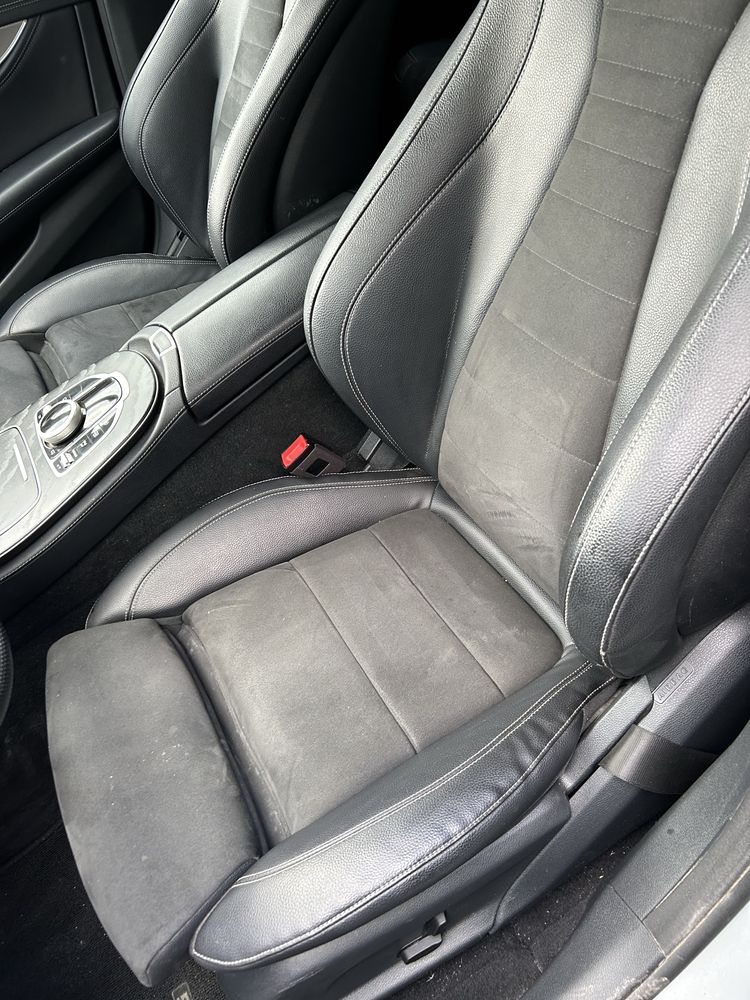 Plafon interior negru complet stâlpi, manere,parasolare Mercedes W213
