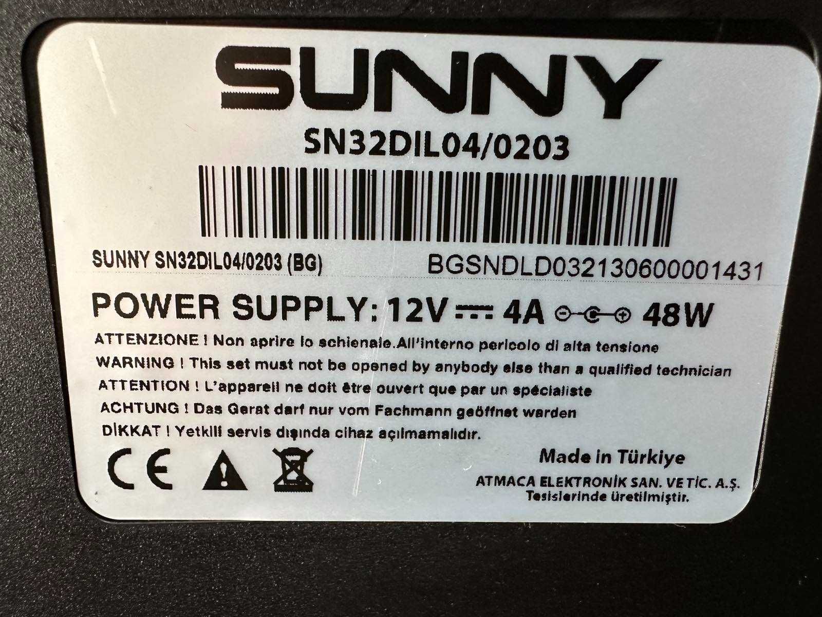 Телевизор Sunny SN32DIL04 Ready HD