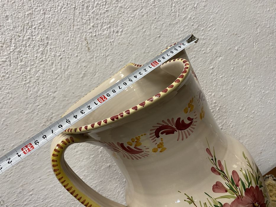 Огромна италианска кана от порцелан