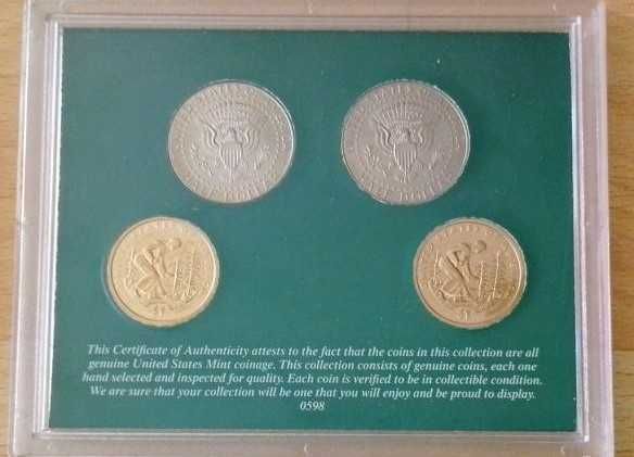 САЩ сет монети UNC