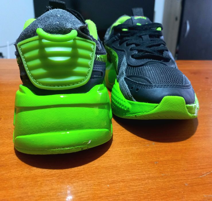 Pantofi sport cu garnituri de piele întoarsă