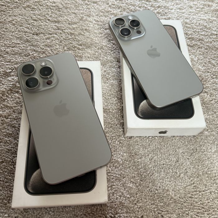НОВИ! iPhone 15 Pro, 256 GB, Natural Titanium