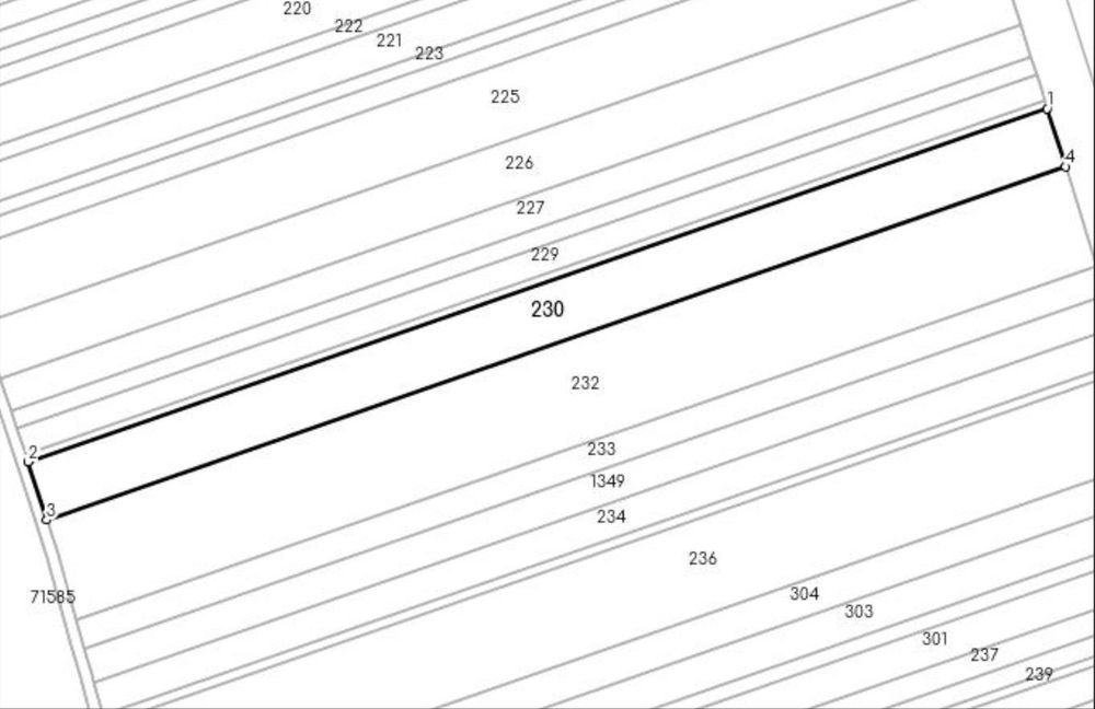 Teren Nucet 8018m Deschidere 21m la DN71  Targoviste