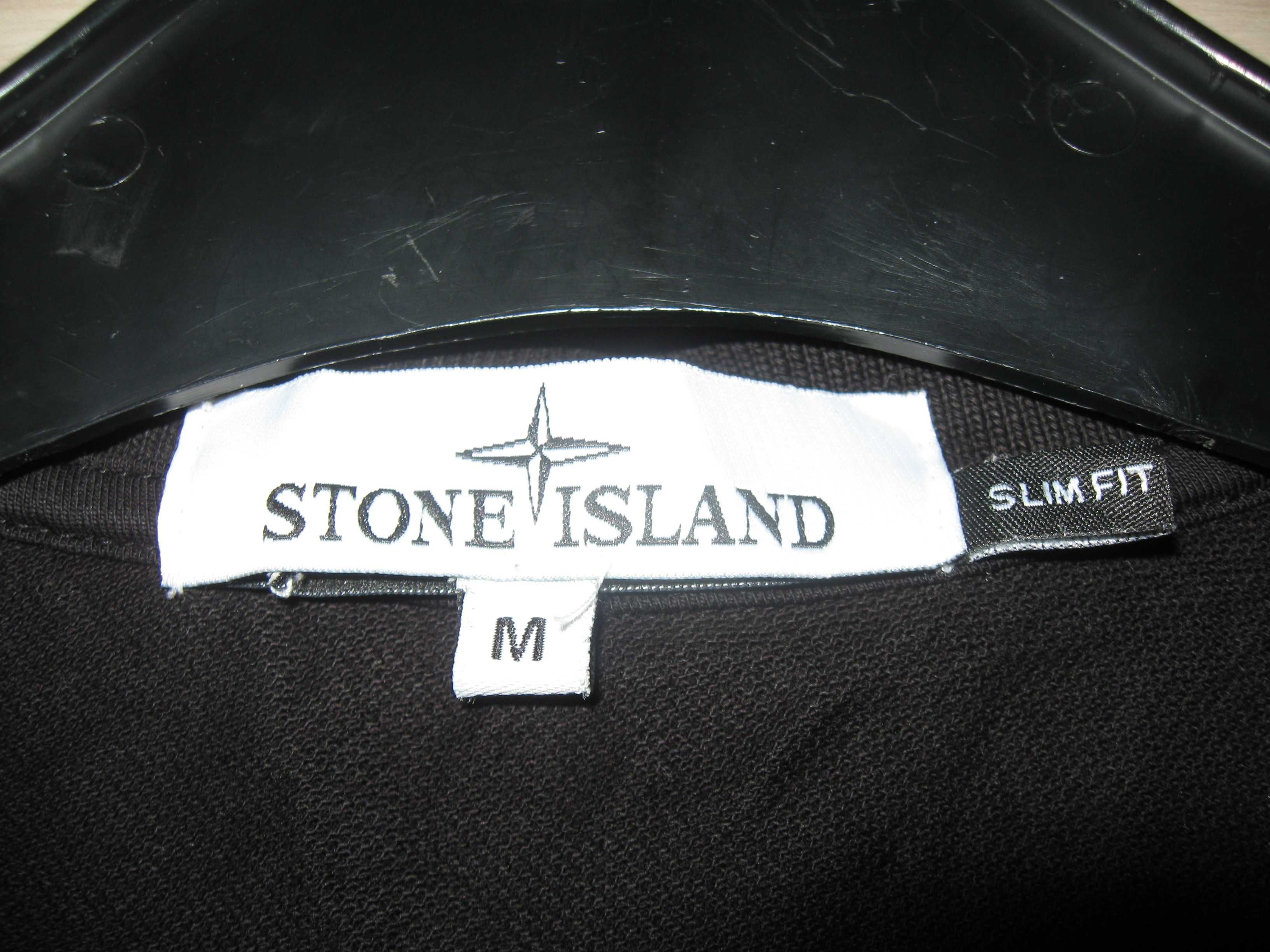 Stone Island оригинална мъжка тениска блуза с яка