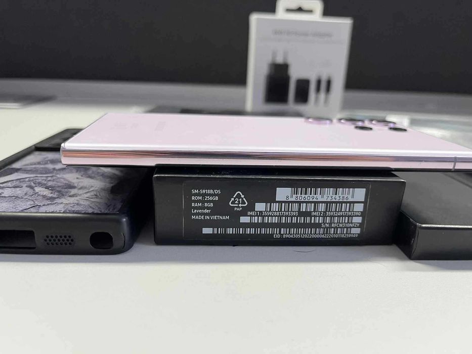 Samsun Galaxy S23 Ultra 256 GB 8 RAM, комплект