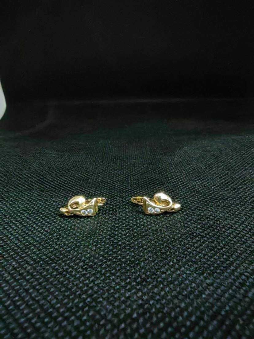 (AG32 Vaslui1) Cercei de aur 14K, 1.96GR (B23371.1)
