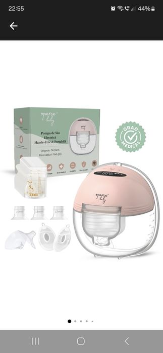 Pompa san elecrica Hands Free wireless