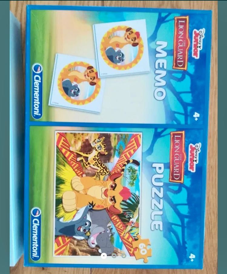 Set 3 puzzle: Frozen, Clopotica, Lion Guard